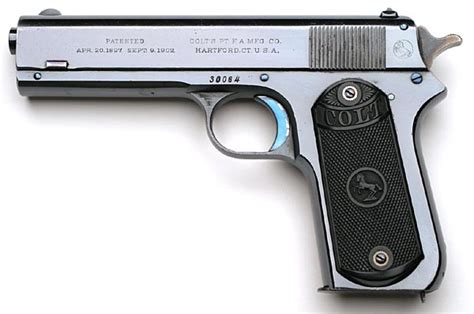 Colt 1903 Pocket Hammer 38 Acp Pistol