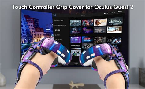 Relohas Accessories For Oculus Quest 2 VR Accessory Set For Meta Quest