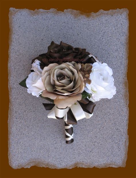 Chocolate Wedding Bouquet Set