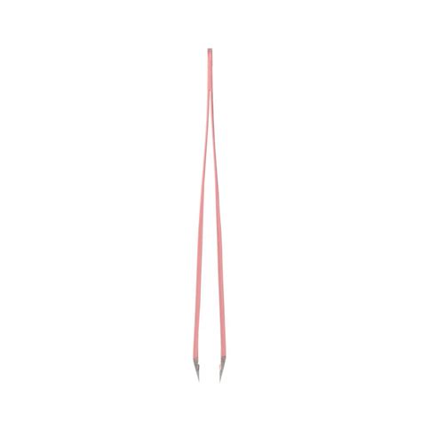 Rubis Classic Slant Tweezers Pink Official Stockist