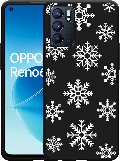 Hoesje Geschikt Voor Oppo Reno G Zwart Snow Bol