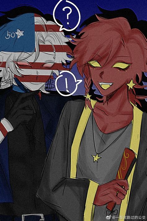 Countryhumans America X China Trong Ang Y U Qu C K H Nh Nh