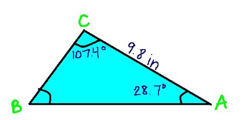 2nd Hour Pre-Calculus B (Spring 2012): Oblique Triangles and Law of Sine