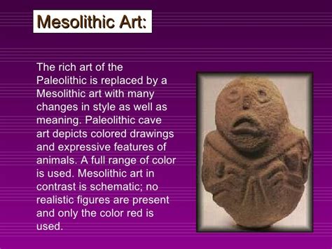 Mesolithic age