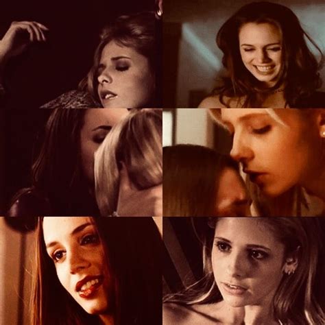 Faith Buffy Fuffy. Give us a kiss | Buffy the vampire slayer, Buffy ...