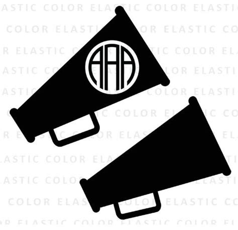 Megaphone Svg Megaphone Monogram Svg Megaphone Clipart - Etsy