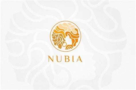 Nubia Hair Logo Template By Vraione On Creativemarket Hair Logo