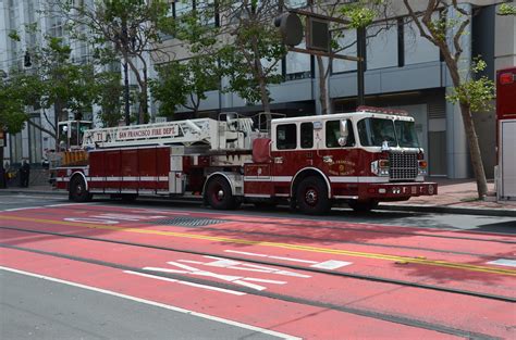 SFFD T1 San Francisco Fire Department Ladder Truck 1 Thank Flickr