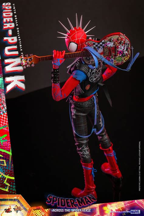 Spider Punk Sixth Scale Figure By Hot Toys Hot Toys Spiderman Marvel Collectibles