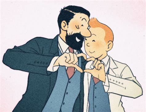 Wedding Tintin Gay Art Fan Art