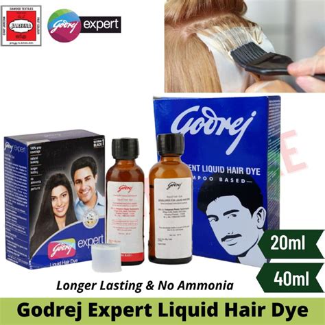 Original Godrej Expert Liquid Hair Dye No Ammonia Longer Lasting