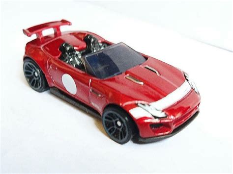 Hot Wheels HW Exotics Pack Jaguar F Type Project Metalflake Red Loose Gh