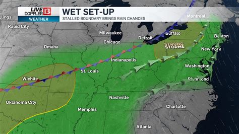 Undular Bore Wave Moves Through Central Indiana