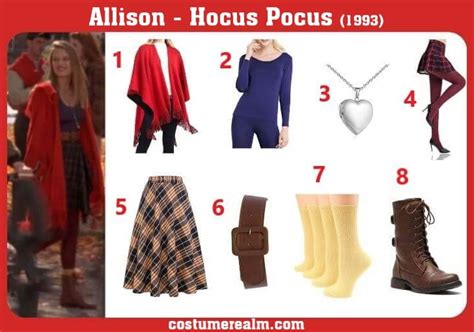 Hocus Pocus Allison Outfits