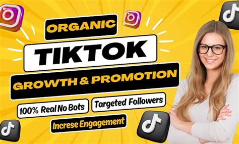 Promote And Grow Your Tiktok Account Organically By Madi Creations Fiverr