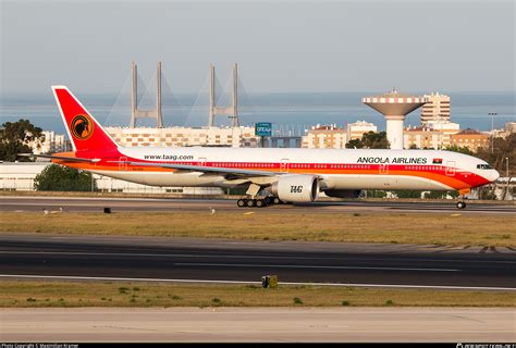 D2 TEH TAAG Linhas Aereas De Angola Airlines Boeing 777 3M2ER Photo