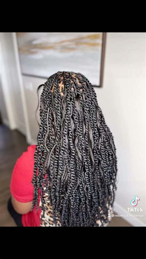 Boho Passion Twists Tutorial How To Do Boho Passion Twists Hair Styles Curly Hair Styles