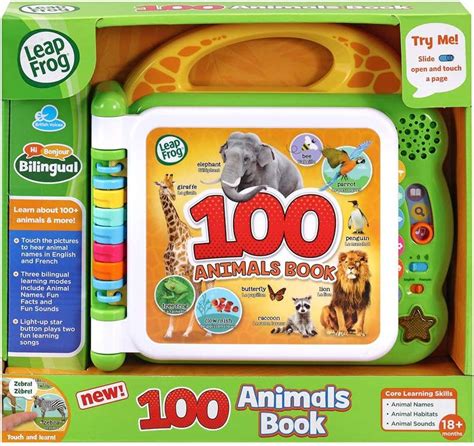 Leapfrog 100 Animals Book 6 Stores See Prices Now