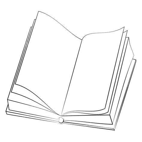 Libro Hoja De Papel Blanco Vector Png Dibujos Papel Sábana Blanco