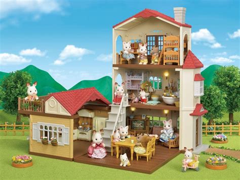 Red Roof Country Home T Set Calico Critters