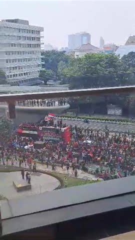 Suasana Konvoi Kemenangan Timnas Indonesia U 22 Di Jakarta Pagi Ini