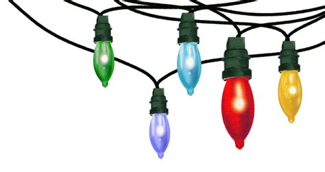 Christmas Light Bulbs Pngs For Free Download