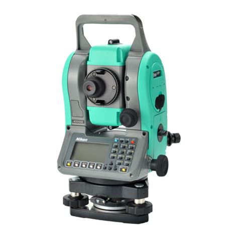 nikon nivo series instruction manual   manualslib