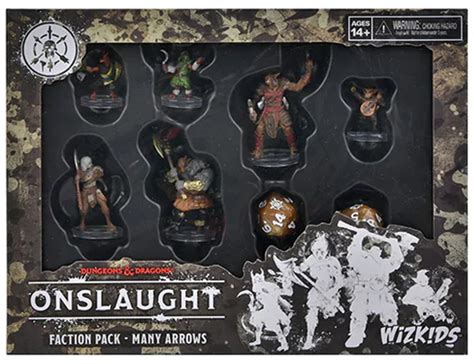 Dungeons Dragons Onslaught Many Arrows Faction Pack