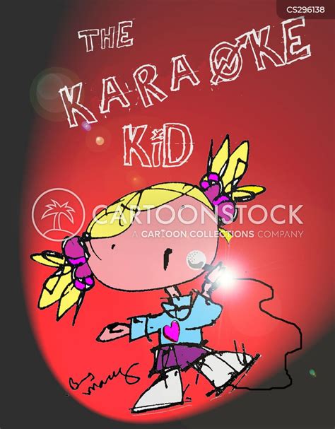 Karaoke Singing Cartoons and Comics - funny pictures from CartoonStock