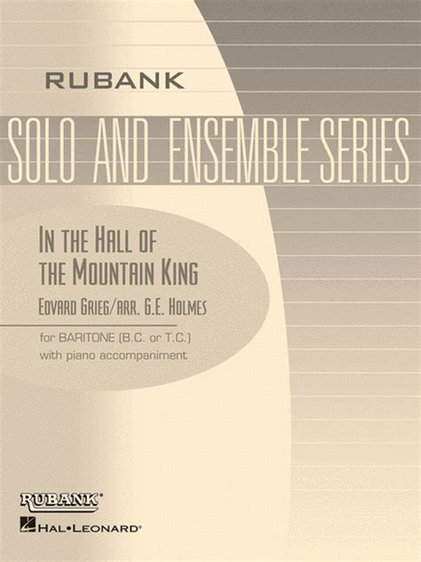 In the Hall of the Mountain King by Edvard Grieg - Baritone Horn ...