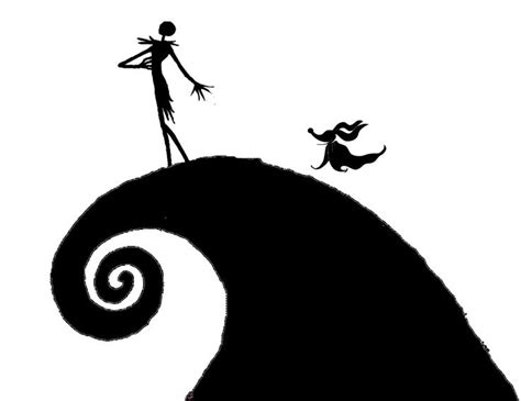 Jack Skellington Silhouette Google Search Nightmare Before