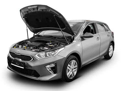 Упоры капота Киа Сид 3 (Ceed 3) - Допы и прочее оборудование Kia Ceed 3 ...