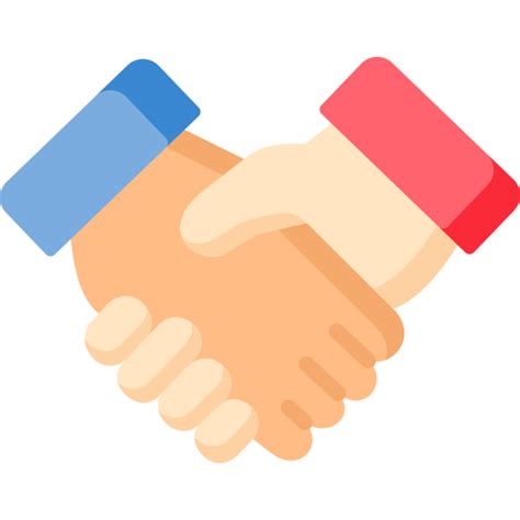 Handshake Special Flat Icon