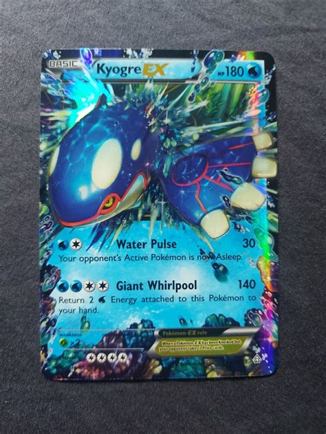 Kyogre Ex Holo Primal Clash Ex Ultra Rare Pokemon Tcg Values Mavin