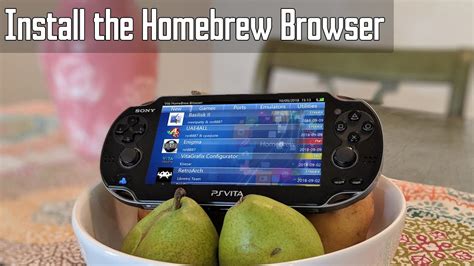 REPLACED Playstation Vita Install The Homebrew Browser YouTube