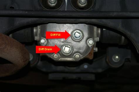 Subaru Outback Differential Fluid Change