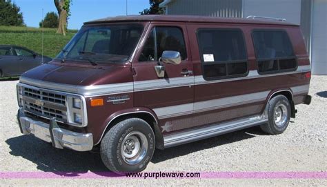 1987 Chevrolet Van Information And Photos Momentcar