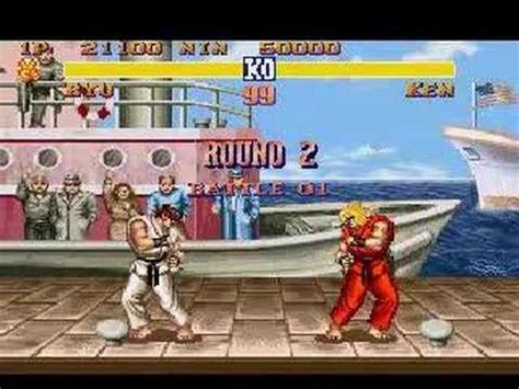 Snes Street Fighter Ii Ryu Vs Ken Youtube