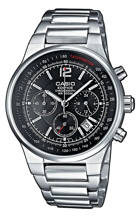 Sale > casio edifice chronograph wr100m fiyat > in stock