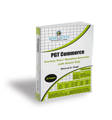 PGT Commerce Previous Years Questions Exam Wise INNOVATIVE INSTITUTE