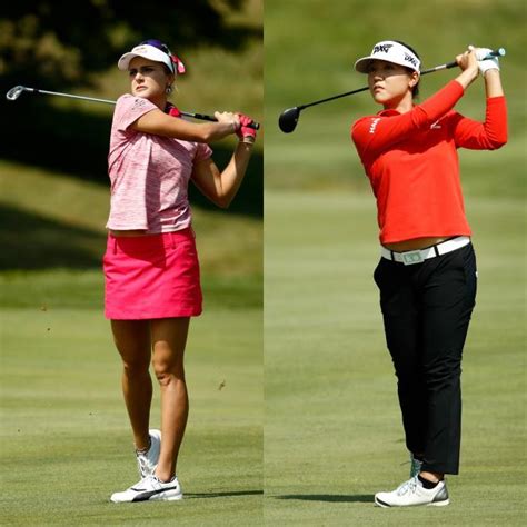 Inaugural Lpga Event Has Perfect Pair In The Lead Entering Final Round Lexi Thompson And Lydia