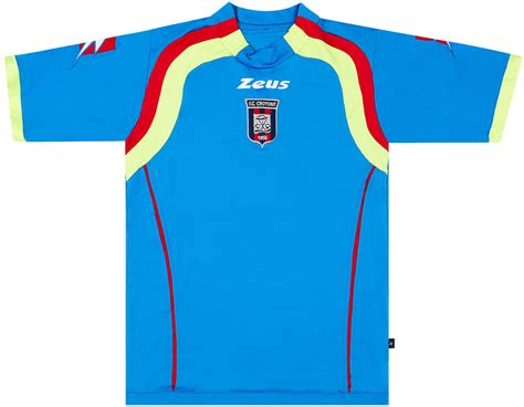 Crotone Home Football Shirt Sponsored By Sovreco