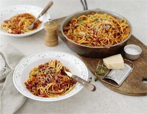 Spaghetti Med Linsbolognese Recept Zeta