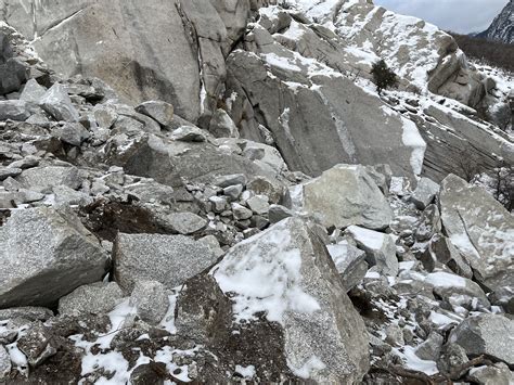Heads Up! Rockfall on The Great Chockstone, LCC — Salt Lake Climbers ...