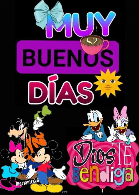 Buenos D As Mickey Y Sus Amigos Saludos De Buenos Dias Imagenes De