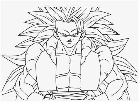 Dibujos De Dragon Ball Z Super Sayayin Gogeta Para Colorear Vsun