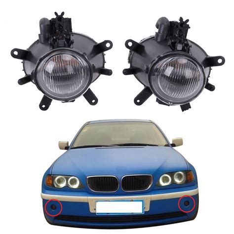 Wisengear L R For Bmw E Fog Lamp Fog Light Spotlights Daytime Driving