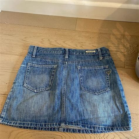 Micromini Denim Skirt Vintage Roxy Jean 💖 I Would Depop