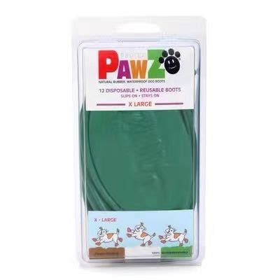 Ботинки для собак PawZ, XL, зеленый купить на OZON по низкой цене ...
