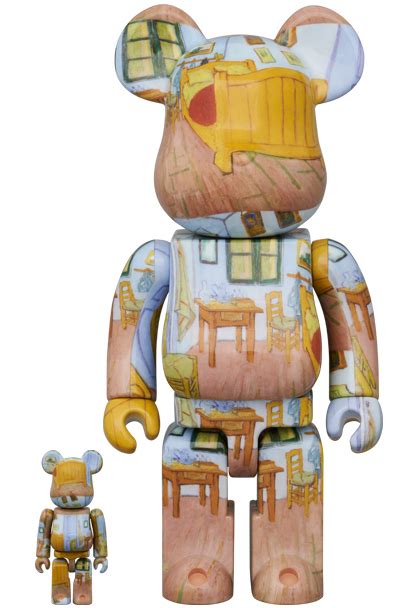 MEDICOM TOY BE RBRICK Van Gogh Museum Van Gogh The Bedroom 100